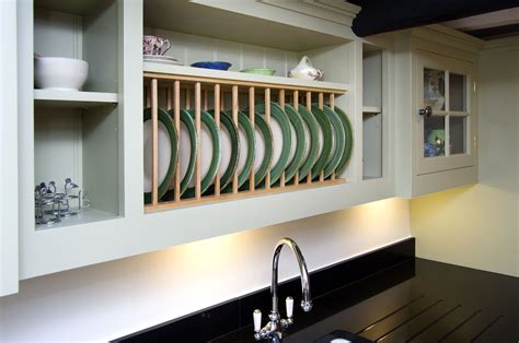 vertical plate rack for cabinet